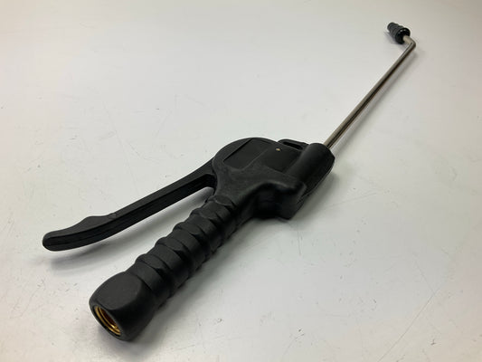 Milton S177 1/4'' NPT Pistol Grip Air Blow Gun With 11'' Bent Nozzle