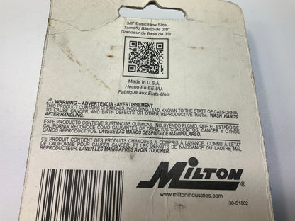 Milton S-1802 1/4'' NPT P Style Coupler And Plug Combo