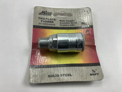 Milton S1806 3/8'' MNPT P Style Coupler