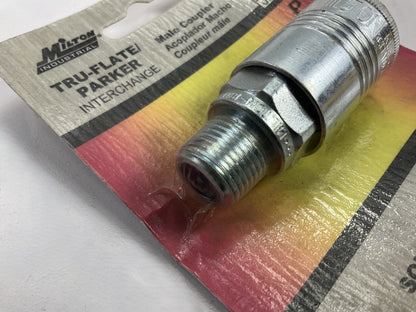 Milton S1806 3/8'' MNPT P Style Coupler