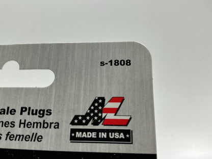(10) Blister Packs - Milton S1808 3/8'' NPT Female Coupler Plug Fitting P-Style