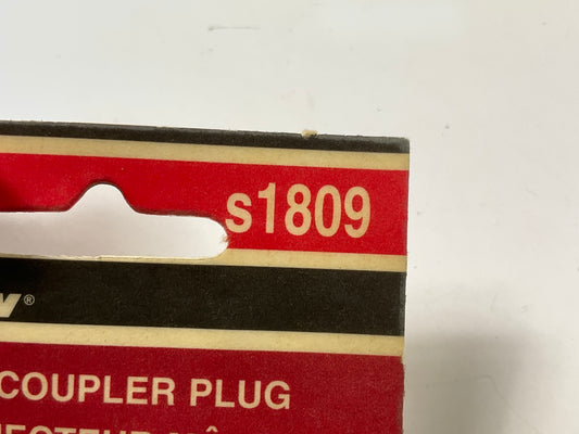 Milton S1809 Compression Coupler Plug, P-Style, Male, 1/4-In - 2 Pack