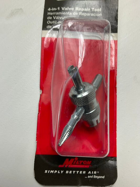 Milton S-445 Tire Valve Repair Tool, 4 In 1