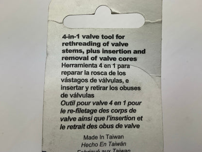 Milton S-445 Tire Valve Repair Tool, 4 In 1