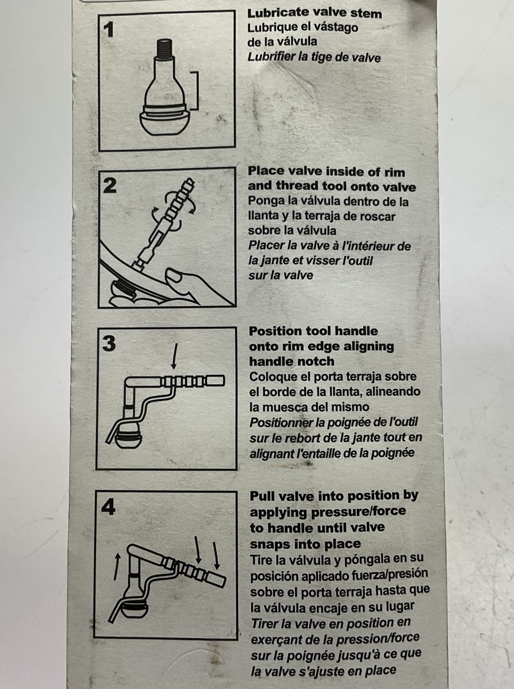 Milton S-449 Tubeless Tire Valve Insertion Tool