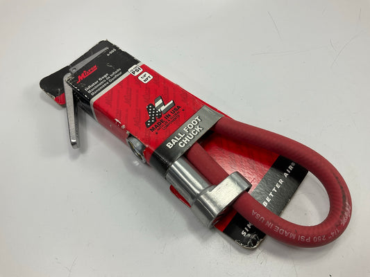 Milton S505 Tire Inflator Gauge With Ball Foot Chuck 10 To 160 PSI, Made In USA