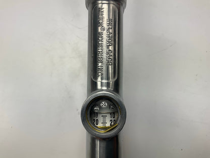 Milton S506 Original Dual Head Chuck Tire Inflator Gauge - 15'' Hose - 10-160 PSI