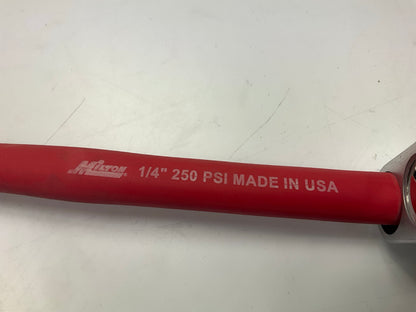 Milton S506 Original Dual Head Chuck Tire Inflator Gauge - 15'' Hose - 10-160 PSI