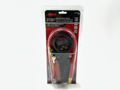 Milton S577D Pro Digital Pistol Grip Tire Inflator Gauge Straight Foot Chuck
