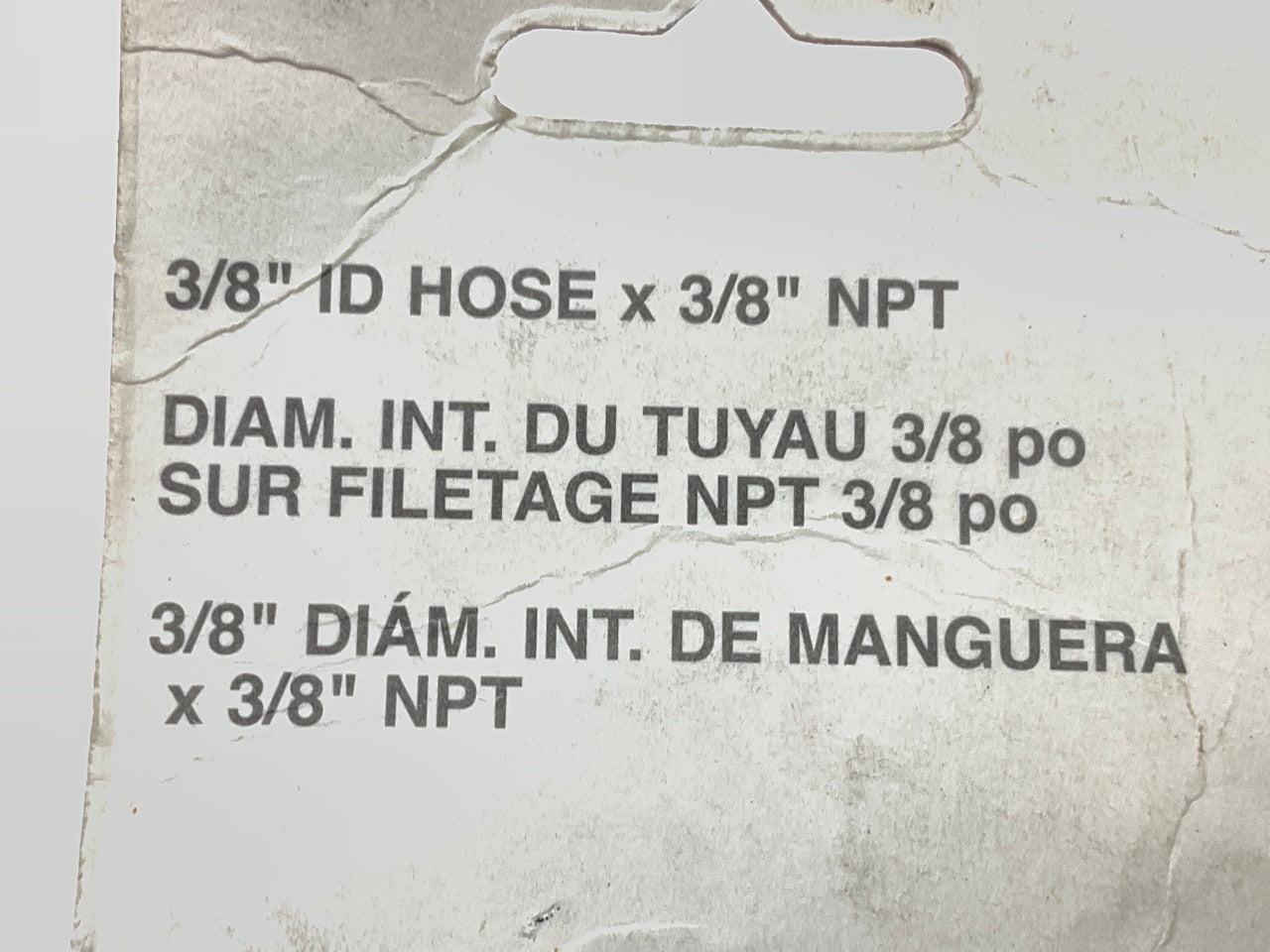 Milton S603 3/8'' Male NPT 3/8'' ID Hose End Fittings - Pack Of 2