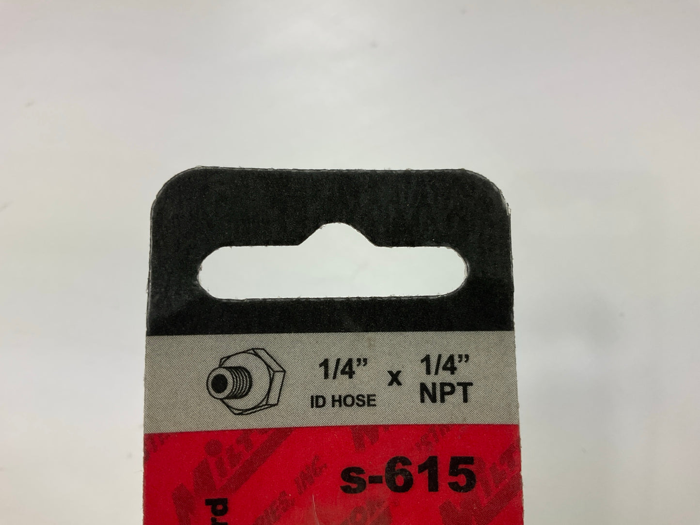 Milton S-615 1/4'' MNPT Reusable Hose End Fitting (1/4'' X 9/16'')