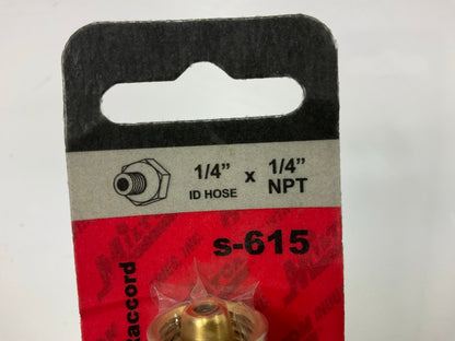 Milton S-615 1/4'' MNPT Reusable Hose End Fitting (1/4'' X 9/16'')