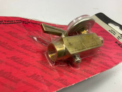 Milton S-638-1 Inline Air Flow Regulator 1/4'' F NPT X 1/4'' M NPT W/gauge