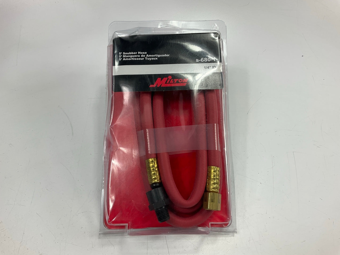 Milton S-680-1 5' 1/4'' ID Snubber Hose, 5 Feet