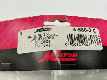 Milton S-680-3  1/4'' ID Snubber Hose, 5' Long