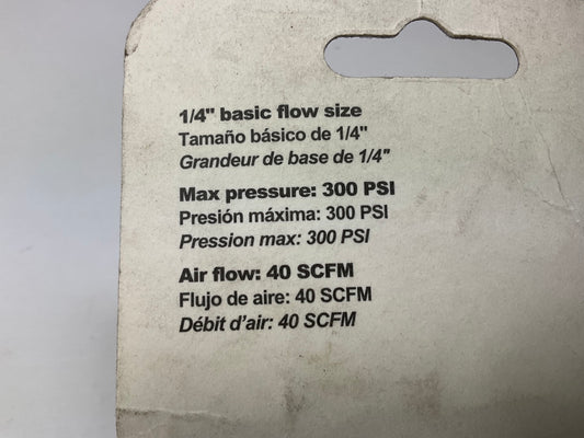 Milton S718 ''M'' Style, 3/8'' Female Coupler, Solid Brass