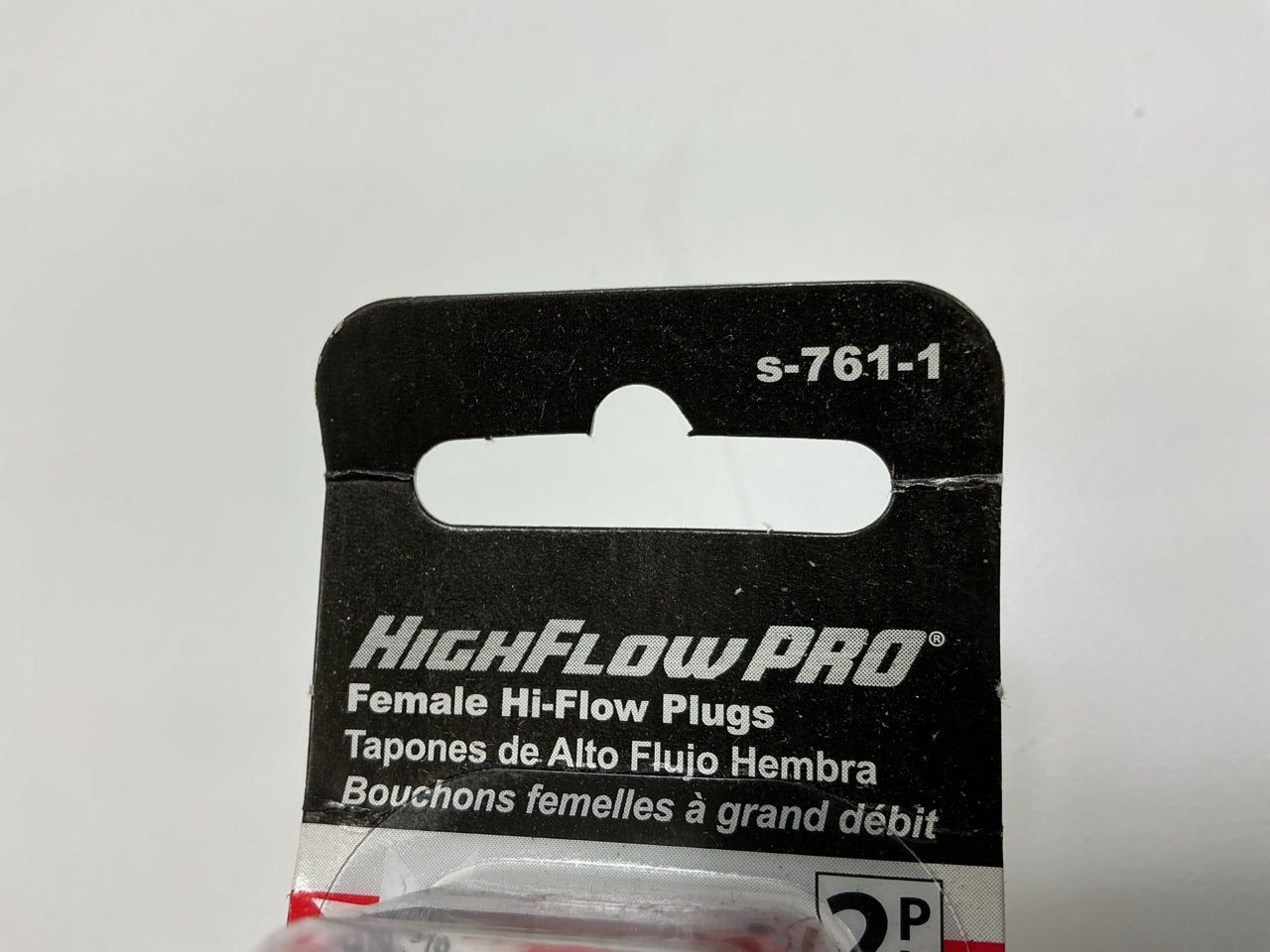 Milton S-761-1 V Style Plugs 1/4'' Female NPT Steel High Flow Pro European 2 Pack