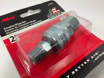 Milton S-772 1/4'' NPT A Style Coupler And Plug, Made In USA