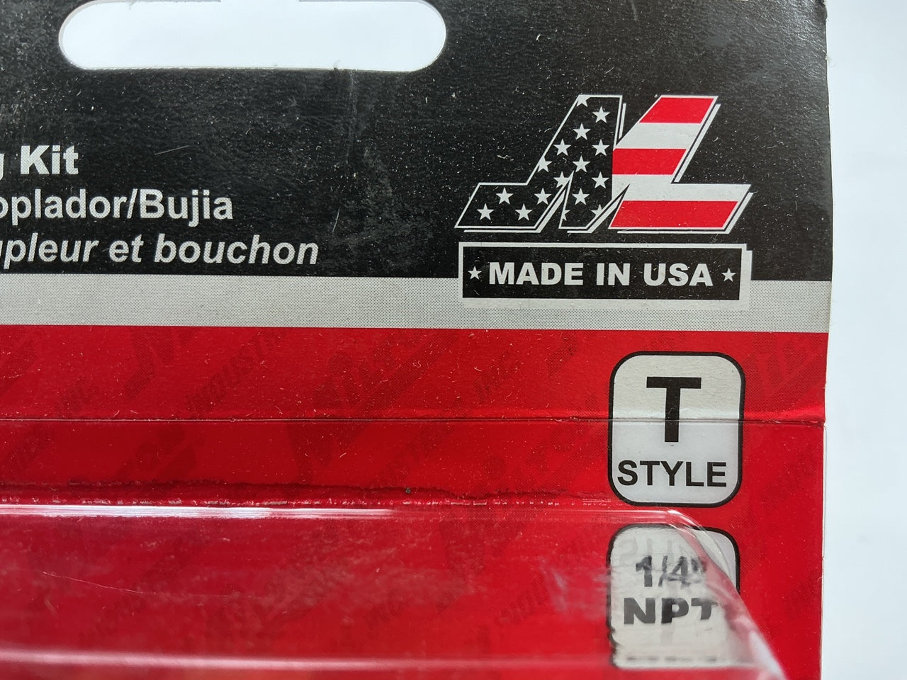 MILTON S782 1/4'' NPT T-Style Coupler Plug, Made In USA