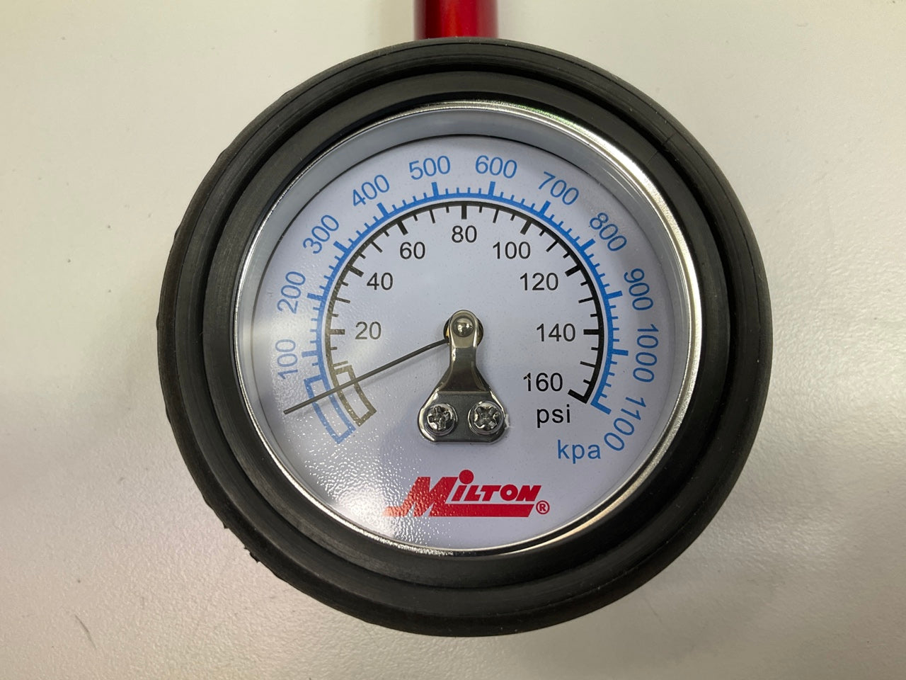 Milton S-933 0-160 PSI Dial Tire Gauge (5 Lb Increments)