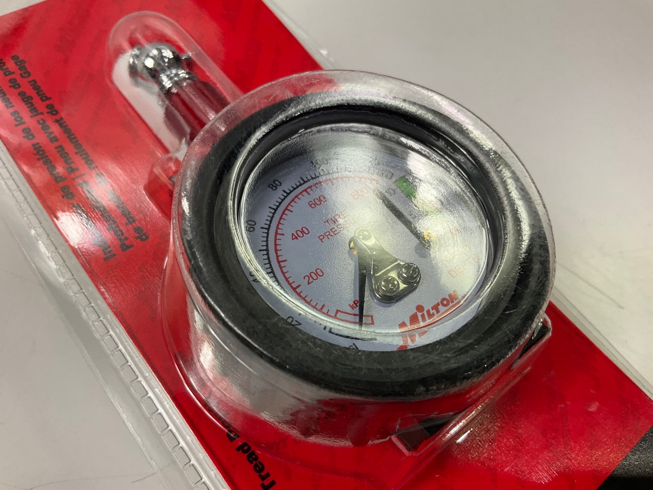 Milton S-934 Single Head Dial Air Pressure Gauge With Tread Depth Gauge