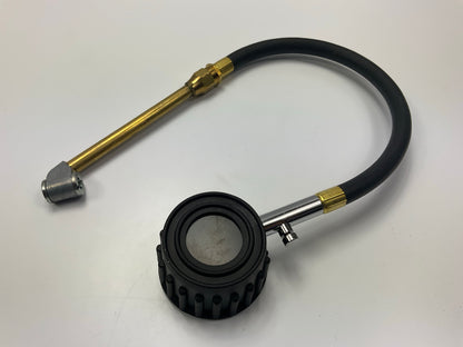 Milton S936 Dial Tire Gauge 0-160 PSI With 12'' Hose 45 Degree Dual Headed Chuck