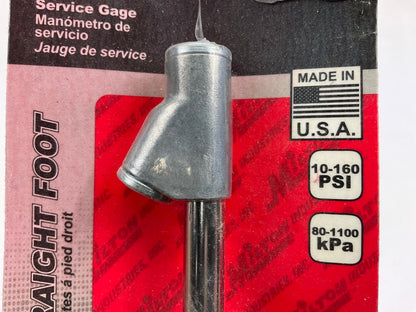 Milton S986 Dual Head Tire Service Gauge Air Pressure Gage - Made In USA
