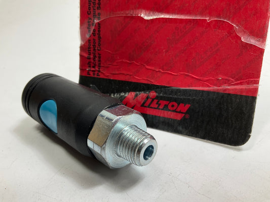 Milton S99774 A-Style 1/4'' M NPT 36 CFM Safety Quick Coupler Body