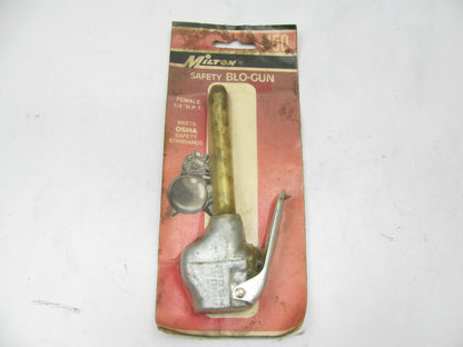 Milton S150 1/4'' NPT Safety Blo-Gun Compressed Air Blow Gun