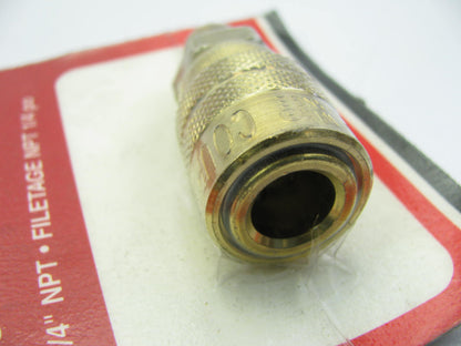 Milton S176 Male Air Fitting Coupler Body 1/4'' NPT
