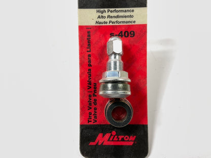 Milton S-409 High Performance Tubeless Tire Valve