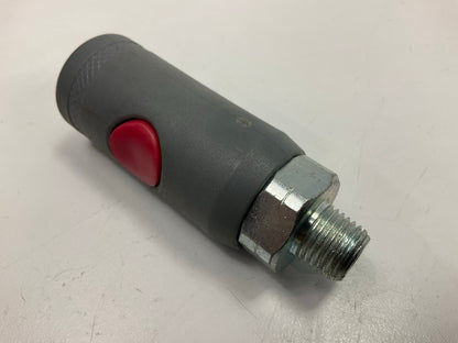OPEN BOX - Milton S99706 1/4'' MNPT M-STYLE Safety Coupler 1/4 Male NPT