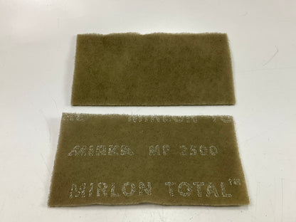 OPEN BOX - Mirka 18-118-449 2500 Grit 4-1/2'' X 9'' Very Fine Scuff Pads, 25 Pack