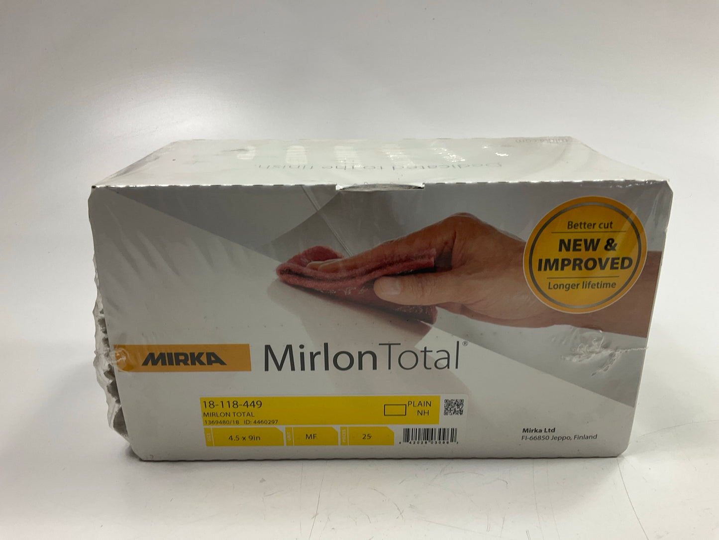 Mirka 18-118-449 2500 Grit 4-1/2'' X 9'' Very Find Scuff Pads 360 Grit , 25 Pack