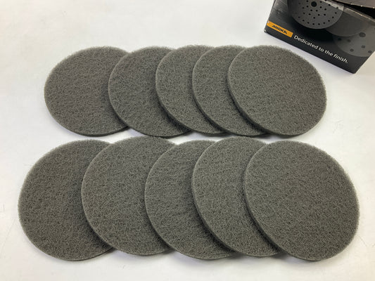 Mirka 18-241-448 Mirlon 6'' 1500 Grit Non Woven Scuff Disc (10 Pads Total)