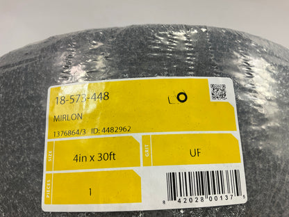 Mirka Mirlon 4-1/2'' X 33' 1500G Ultra Fine Scuff Roll (Gray), 4'' X 30 FEET