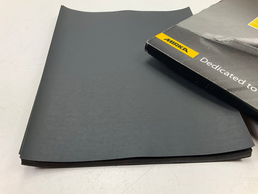 Mirka 21-104-P1000 Waterproof Sandpaper Sheets 9''x11'', 1000 Grit, 50 Sheets