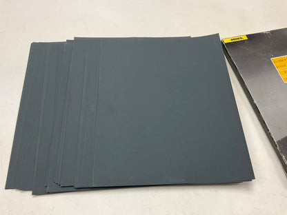 Mirka 21-104-P1200 9''x11'' 1200 Grit P1200 Waterproof Sandpaper Sheets, 50 / Box