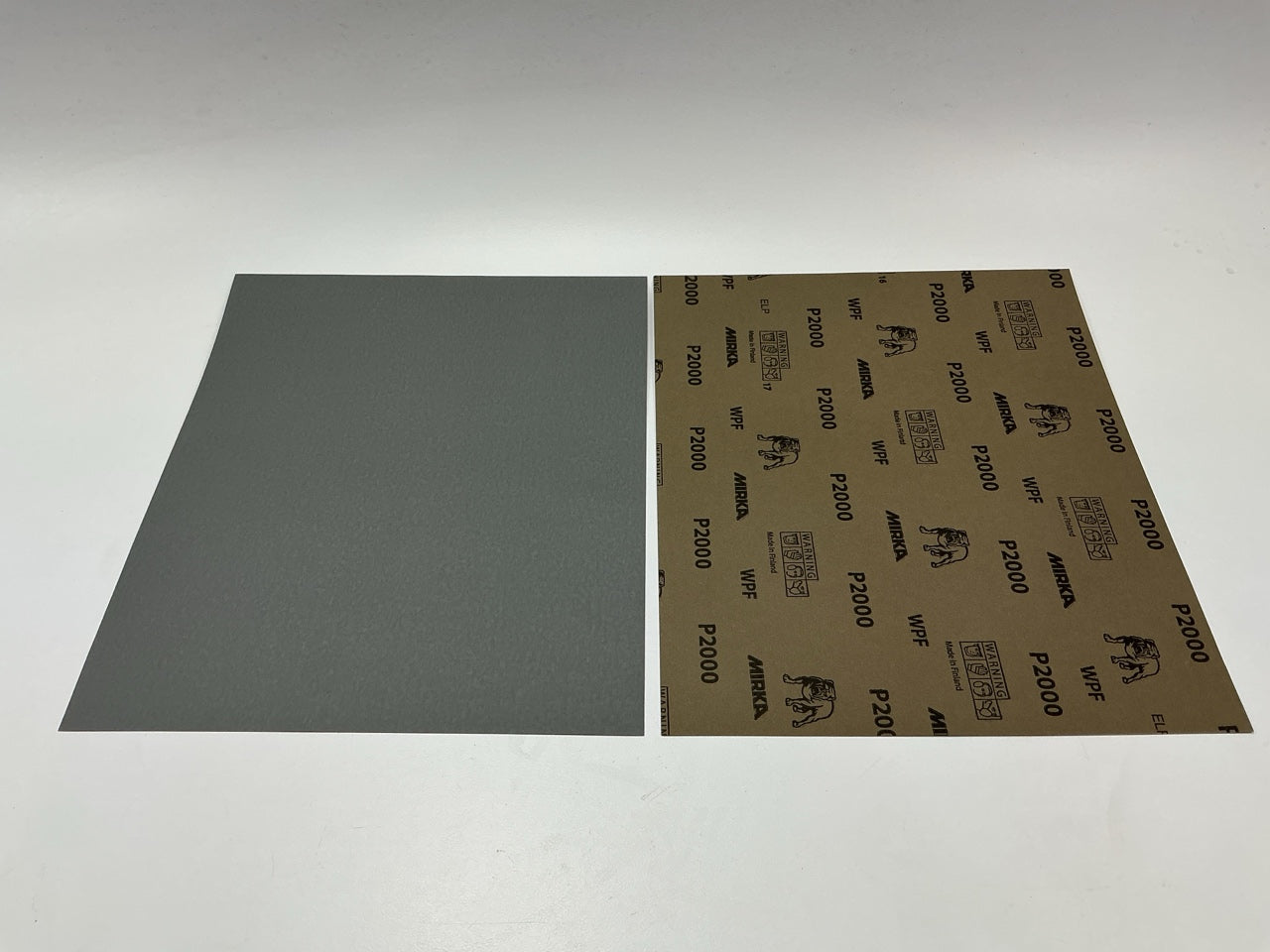 Mirka 21-104-P2000 Waterproof 9''x11'' Sandpaper Sheets 2000 Grit (50 Sheets)