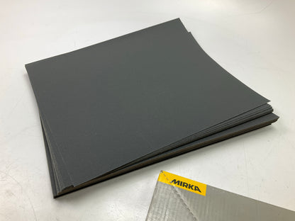 Mirka 21-104-P320 Waterproof Sandpaper Sheets 9''x11'', 320 Grit,  50/Sleeve