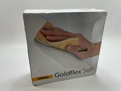 Mirka 23-145-600 Goldflex 600 Grit Soft Abrasive Pads 4.5''x5'', 200 Sheets Total