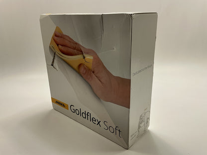 Mirka 23-145-600 Goldflex 600 Grit Soft Abrasive Pads 4.5''x5'', 200 Sheets Total