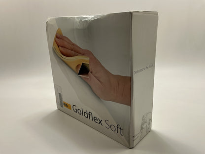 Mirka 23-145-800 Goldflex 4-1/2'' X 5-1/2'' 800 Grit Soft Sanding Pad (200/Roll)