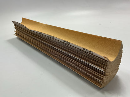 Mirka 23-170-100 Bulldog Gold 2-3/4''x17-1/2'' Non PSA File Sheet 100 Grit, 100pcs