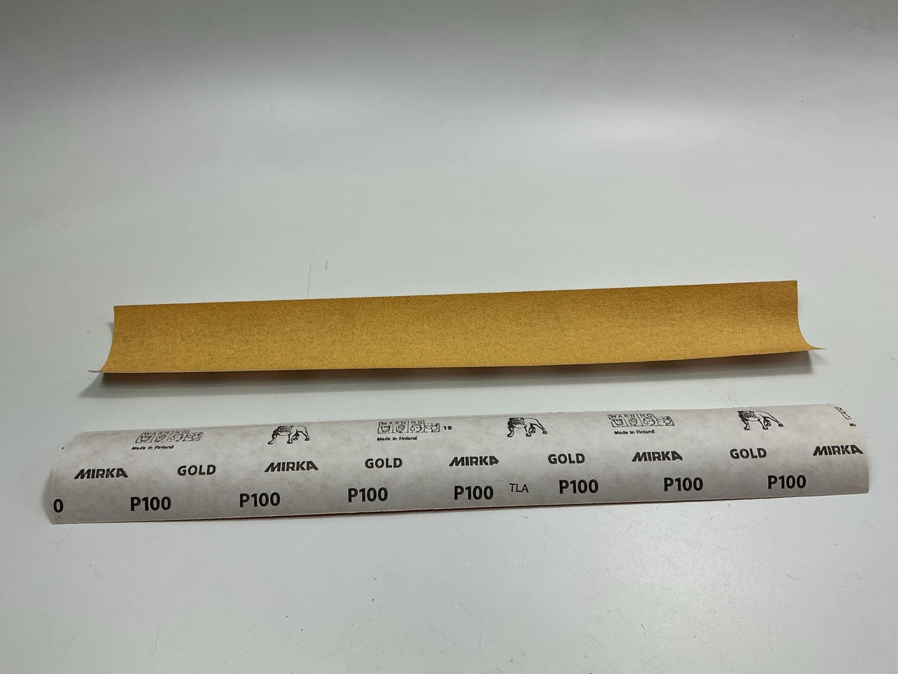 Mirka 23-170-100 Bulldog Gold 2-3/4''x17-1/2'' Non PSA File Sheet 100 Grit, 100pcs