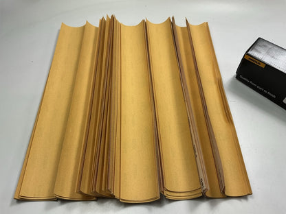 Mirka 23-170-180 Bulldog Gold 2-3/4''x17-1/2'' Non PSA File Sheet 180 Grit, 100pcs