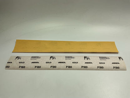 Mirka 23-170-180 Bulldog Gold 2-3/4''x17-1/2'' Non PSA File Sheet 180 Grit, 100pcs