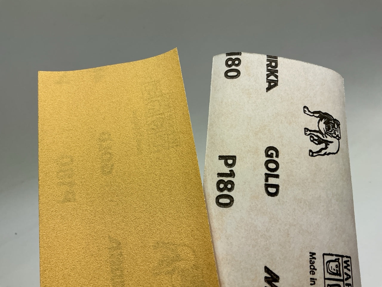 Mirka 23-170-180 Bulldog Gold 2-3/4''x17-1/2'' Non PSA File Sheet 180 Grit, 100pcs