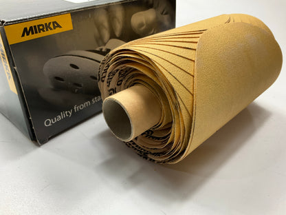 Mirka 23-314-150 Mirka Bulldog Gold 5'' PSA Linkrol 150 Grit Disc, 100 / Roll