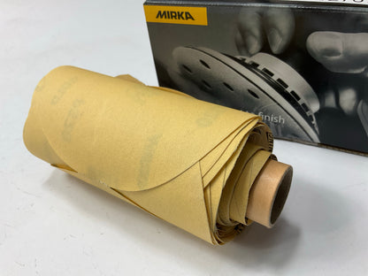 Mirka 23-314-320 Gold 5 In. PSA Linkrol Sanding Disc 320G 320 Grit, 100 / Roll